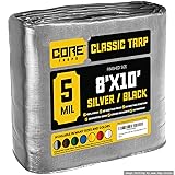 Core Tarps Classic 5 Mil Tarp Cover, Waterproof, UV