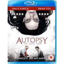 Amazon.com: The Autopsy of Jane Doe [Blu-ray] [2019] : Películas y TV