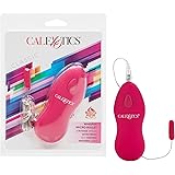 CalExotics Whisper Micro Bullet – Self Heating Wired Pocket Bullet Vibrator - Remote Control Sex Toys for Couples - Adult Egg