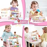 Dreamon Wooden Ice Cream Set for Kids 46 PCS Imaginative Play Toy view 3