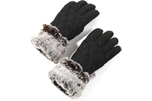 accsa Women Winter Ski Glove Waterproof 3M Thinsulate Warm Windproof