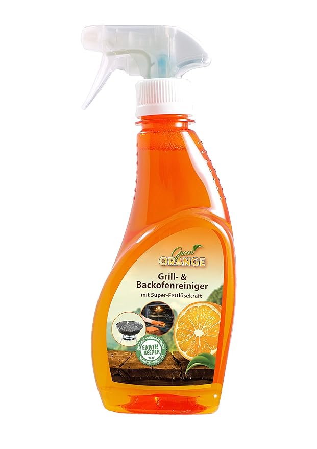 Clever Clean Green Orange Grill und Backofenreiniger mit Super