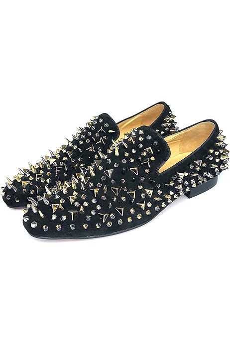dress shoes with spikes on them