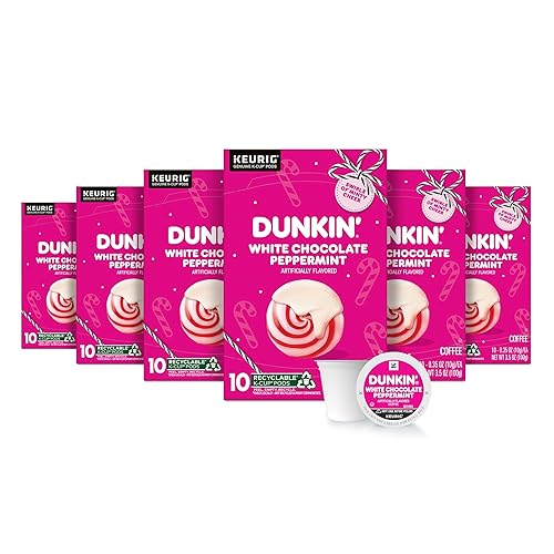 Dunkin’ Polar Peppermint Flavored Coffee, 60 Keurig K-Cup Pods