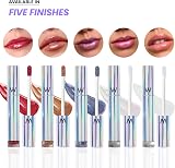 Wonderskin Lip Gloss Red Glitter Top Gloss Long Lasting view 7