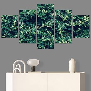 SIGNWIN 5 Panel Canvas Wall Art Modern Art...