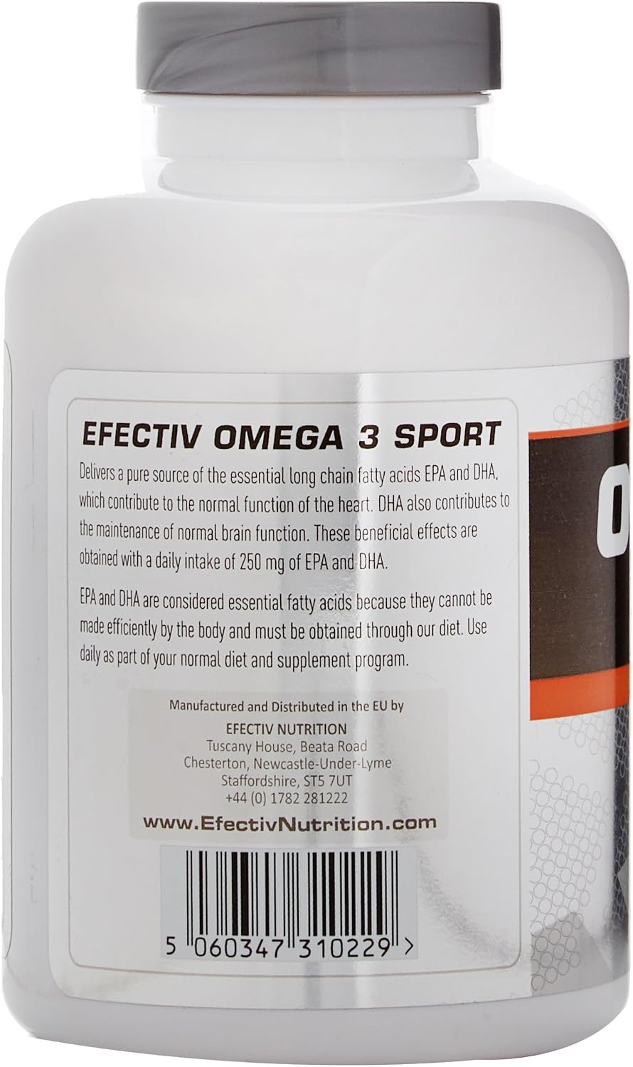 Efectiv Nutrition Omega 3, 180 count (Pack of 1) - Image 4