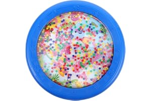 ARTSEWPLY Ocean Wave Sound Tambourine Hand Drum Musical with Realistic Sea Wave Effects Safe Materials