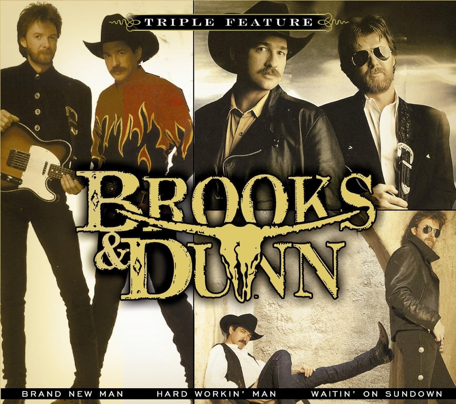Triple Feature Brooks, Dunn Amazon.de Musik