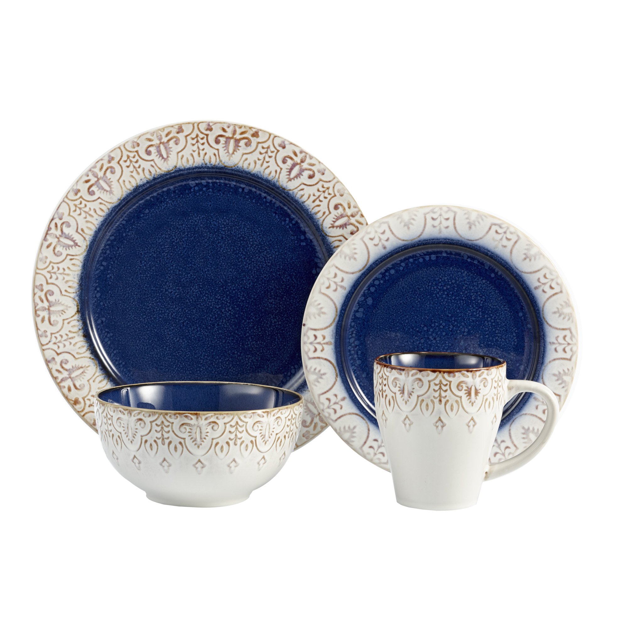 American Atelier Granada 16-Piece Stoneware