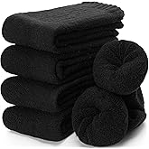 Mens Merino Wool Socks Thermal Winter Thick Warm Heavy Crew Work Comfy Socks for Cold Weather 5 Pairs