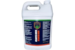 Atlantis Green Liquid Humic & Fulvic Humate, Sea Kelp, Micronutrients, Vitamins, Biostimulants Grass Food Enriched Super Conc