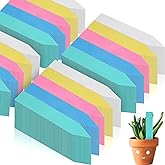 Geetery 2000 Pcs Plastic Plant Labels 4'' Garden Plant Markers Nursery Name Tags Waterproof Pot Label Stakes Planting Sticks for Seeds Summer Outdoor Indoor Garden Flowers(Mix Color)