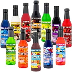 12.7oz Pure Cane Sugar Sno-Cone Syrup-Contains No