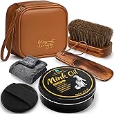 Feilove Mink Oil Leather Conditioner and Cleaner - Premium Waterproof Formula for Boots and Shoes