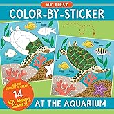 My First Color-by-Sticker Book - At the Aquarium