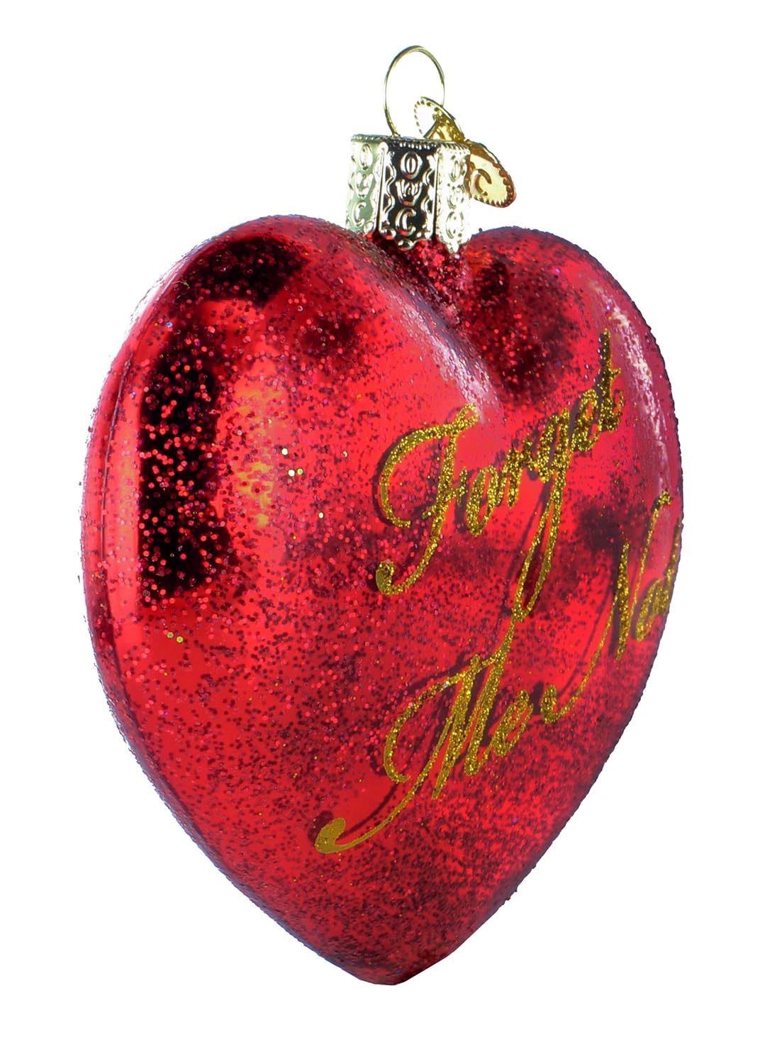 Home Decor Accents Home Garden Old World Christmas Forget Me Not Heart 3 Glass Ornament 3 Glass Ornament Millenniumpaintingfl Com