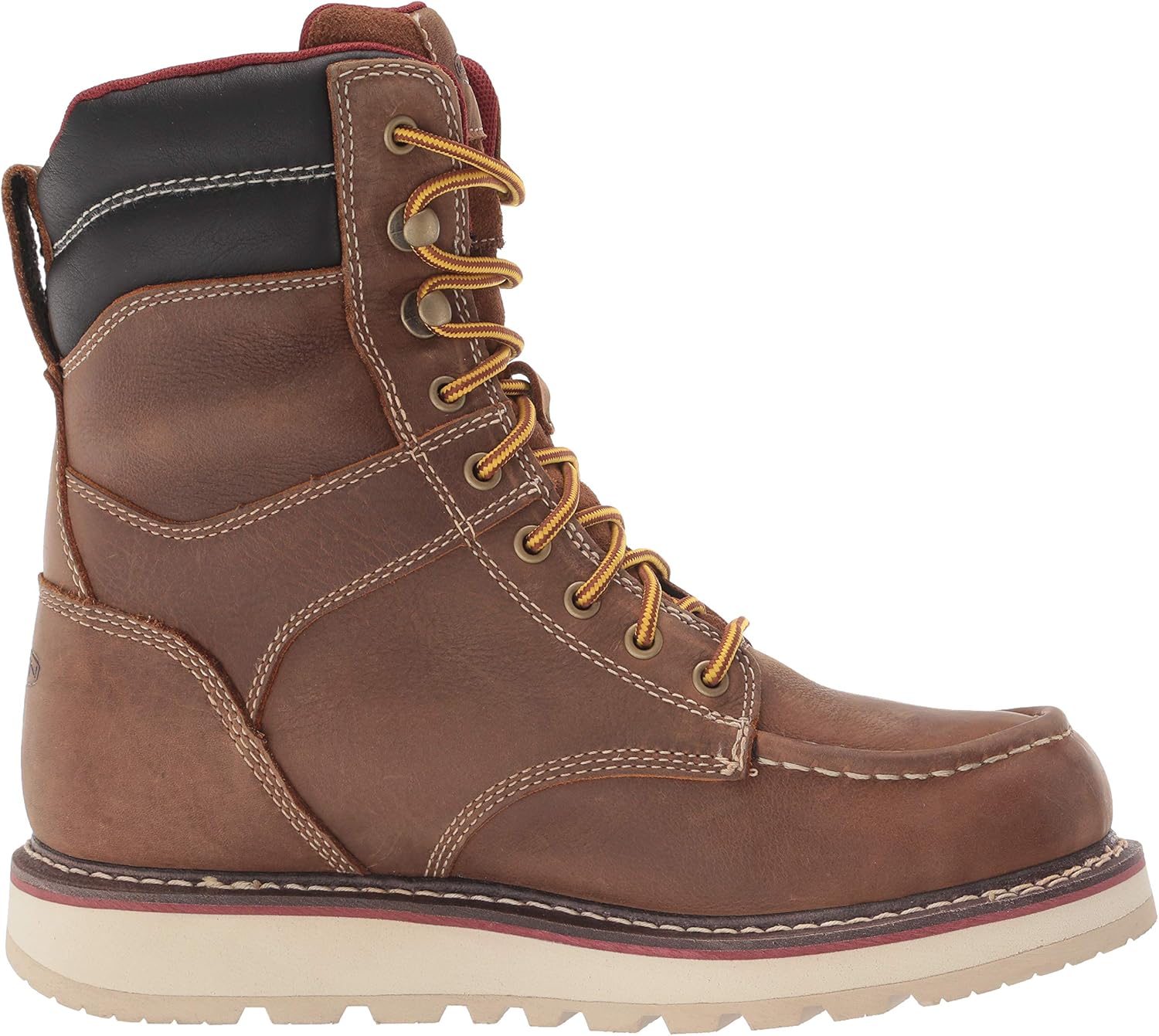 KEEN Utility Women's Cincinnati 8" Soft Toe Waterproof Wedge Work Boot Construction: Shoes