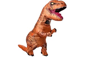 Rubies Jurassic World: T-Rex Inflatable Costume for Adults, Unisex One Size