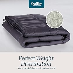 Quility Weighted Blanket for Adults - 20 LB Queen