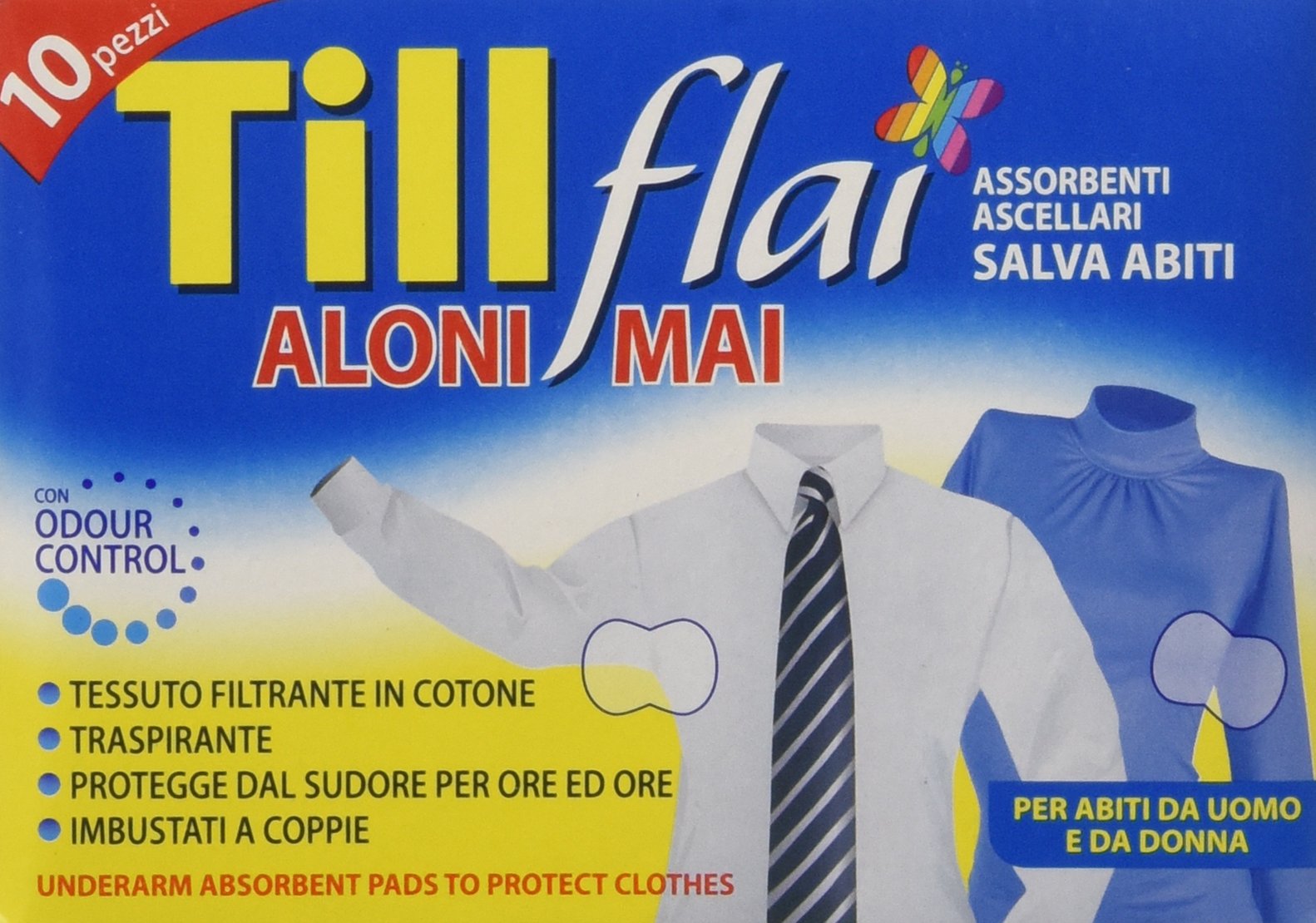 Absorbent Underarm anti-aloni 10 Pack Absorbent