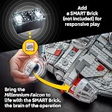 LEGO Star Wars 75426 SMART Play Millennium Falcon Model 4 SMART Tags view 5