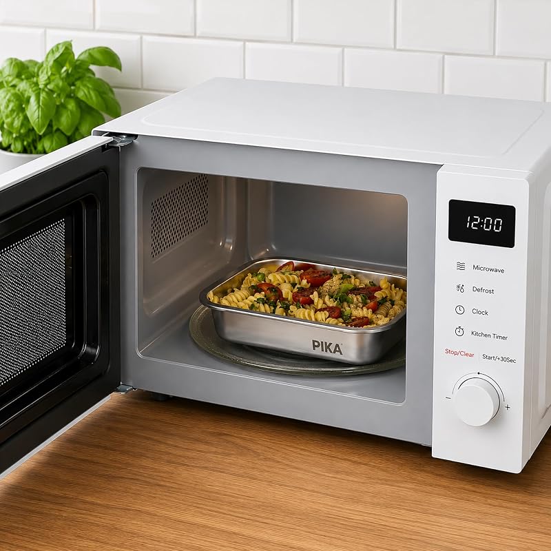 - Set di contenitori alimentari in acciaio inox - ermetico, compatibile con microonde, forno, congelatore - Batch Cooking (Set per Batch Cooking) — foto 4 di 8