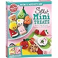 Klutz Sew Mini Treats Craft Kit, 8" Length x 1.5" Width x 9" Height