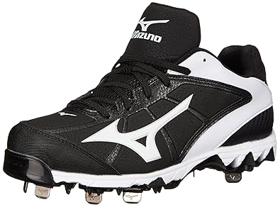 all white mizuno cleats