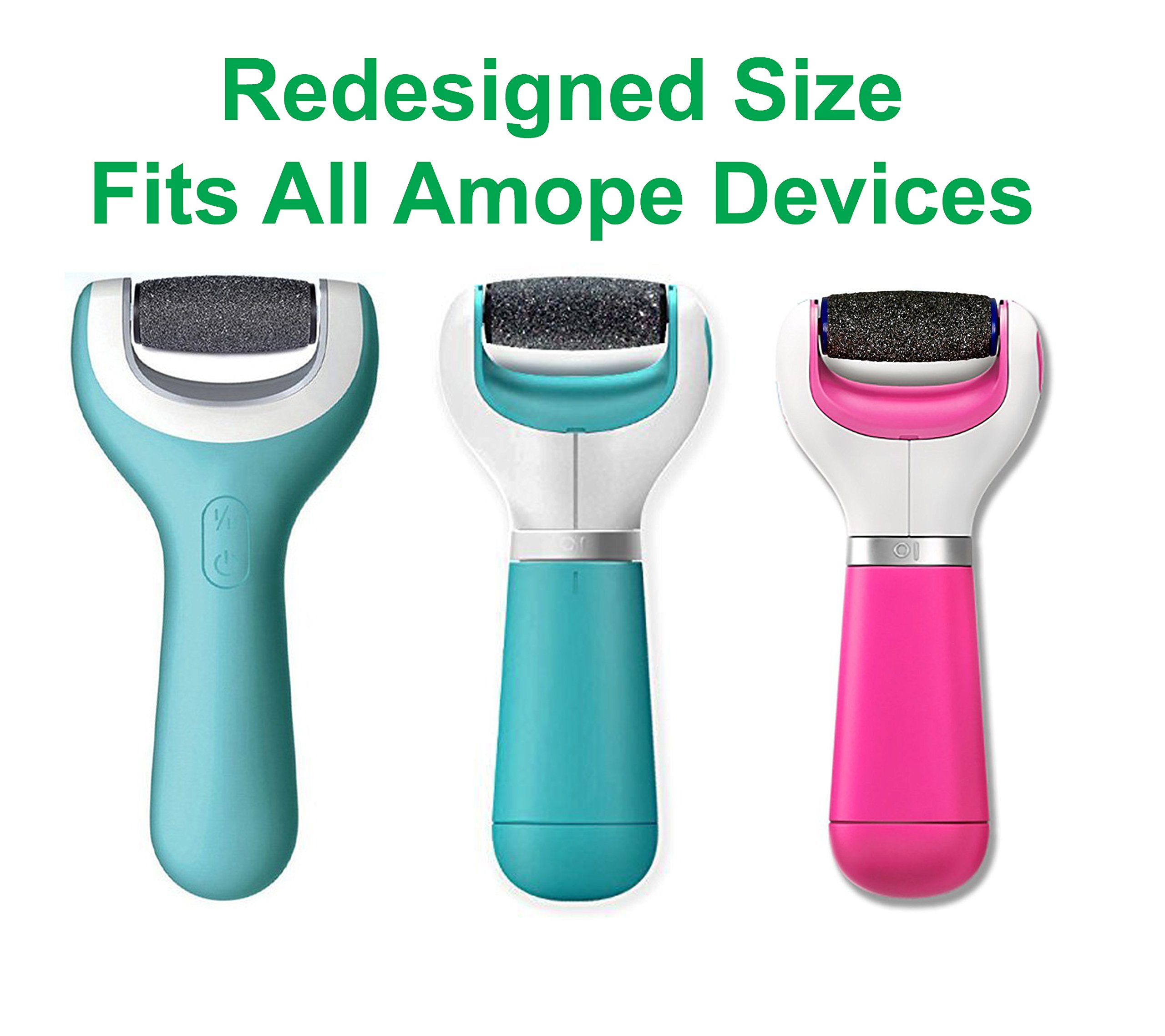 Extra Coarse Pedicure Refill Rollers Compatible With Amope Pedi Perfect