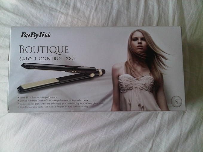 boutique salon control 235 straightener
