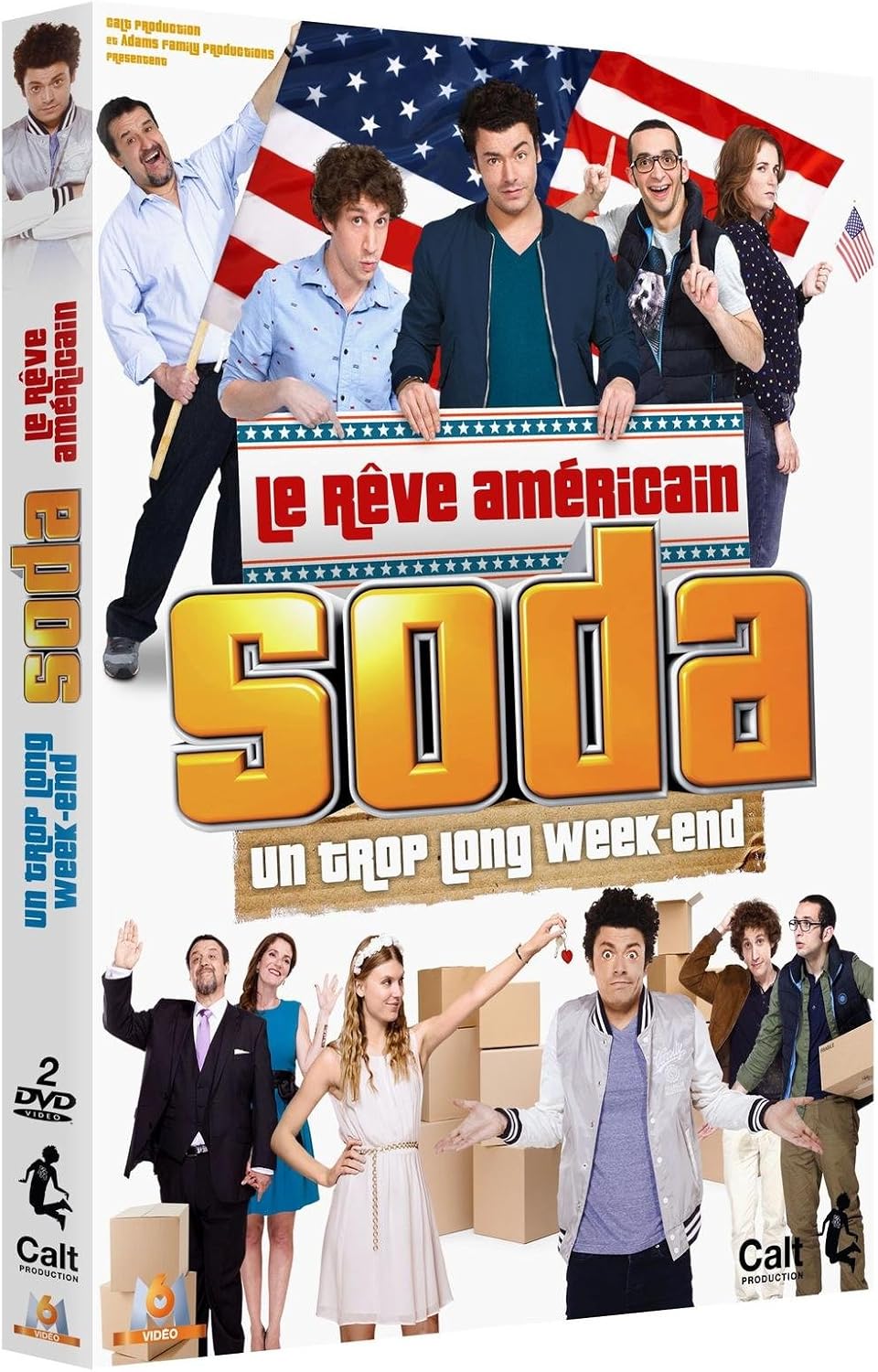 Soda : Un Trop Long Week-end Coffret Soda : Un trop Long Week-End + Le rêve américain: DVD & Blu-ray