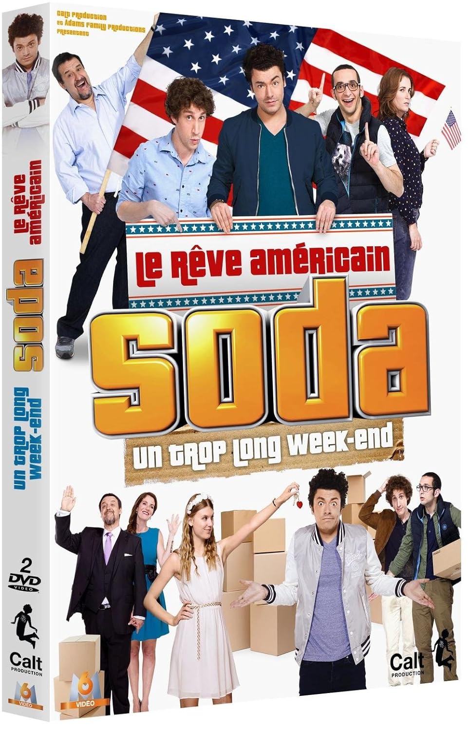 Soda Un Trop Long Week End Streaming Coffret soda : le rêve américain ; un trop long week-end FR Import
