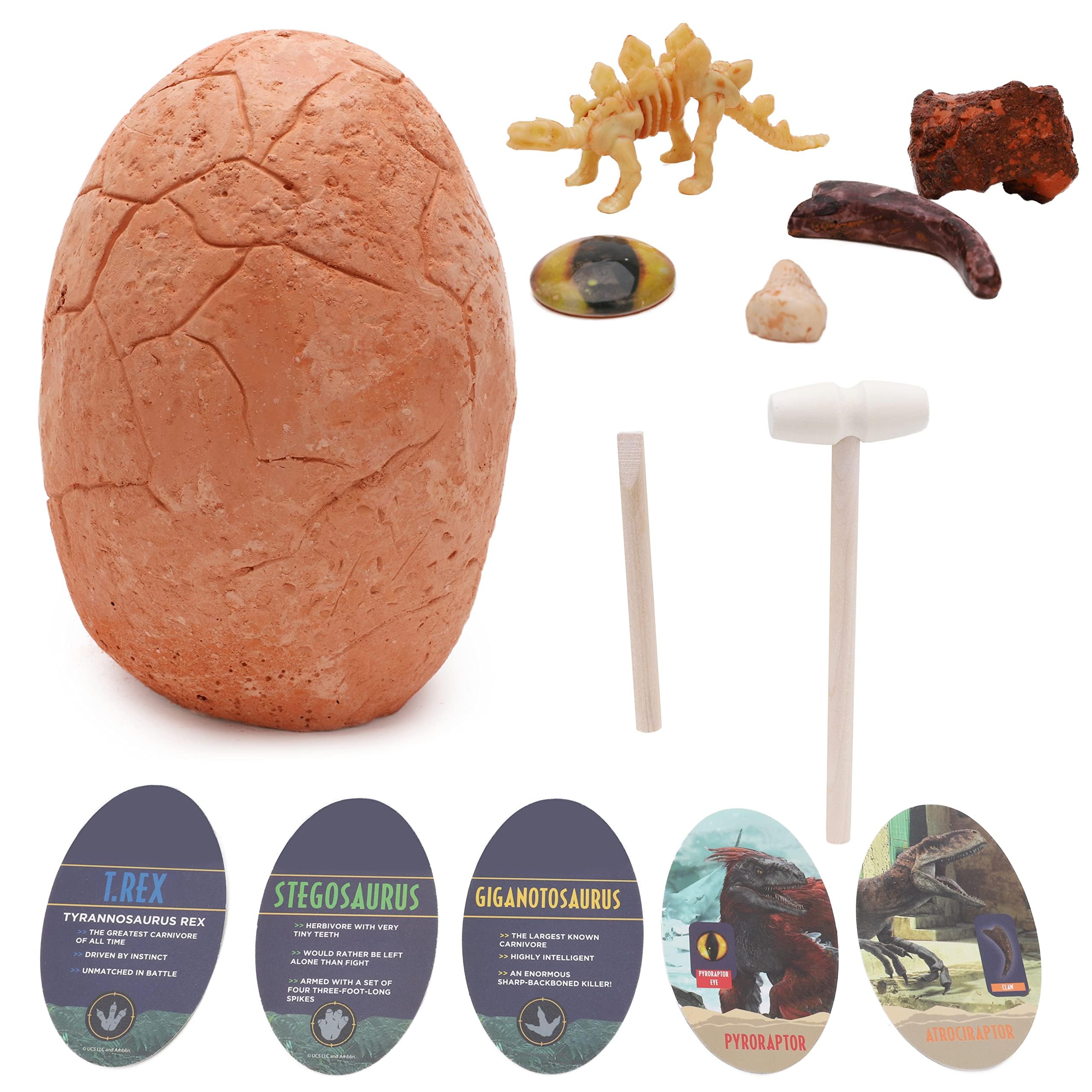 Toyland® Dinosaur Egg Smash Toy - Excavate & Discover – 5 Surprises To Discover - Dinosaur Toys