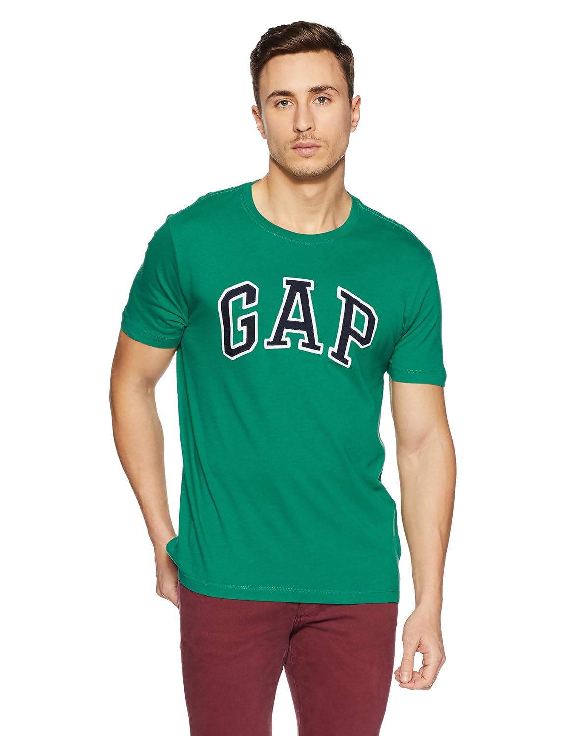 Buy GAP Men's Logo Crewneck Tee at Amazon.in