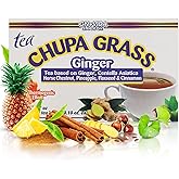 New Improved Formula Tea CHUPA Grass - Tea Based Ginger, Gotu Kola & Cinammon & Te CHUPA Panza Jengibre (30 Tea Bags/0.10 oz Each)