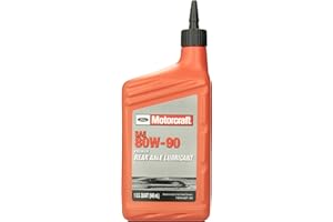 Ford Genuine Ford Fluid XY-80W90-QL SAE 80W-90 Premium Rear Axle Lubricant - 1 Quart