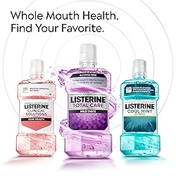 Listerine Cool Mint Antiseptic Mouthwash, Kills