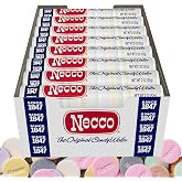 Necco Wafers Candy, 24 Pack (2 Ounce Rolls Each), The Original Candy Wafer