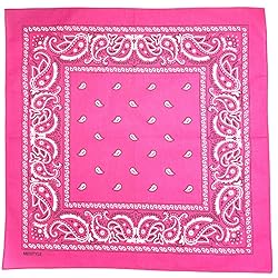 MDSTYLE 3 PCS 100% Cotton Bandana for Men & Women