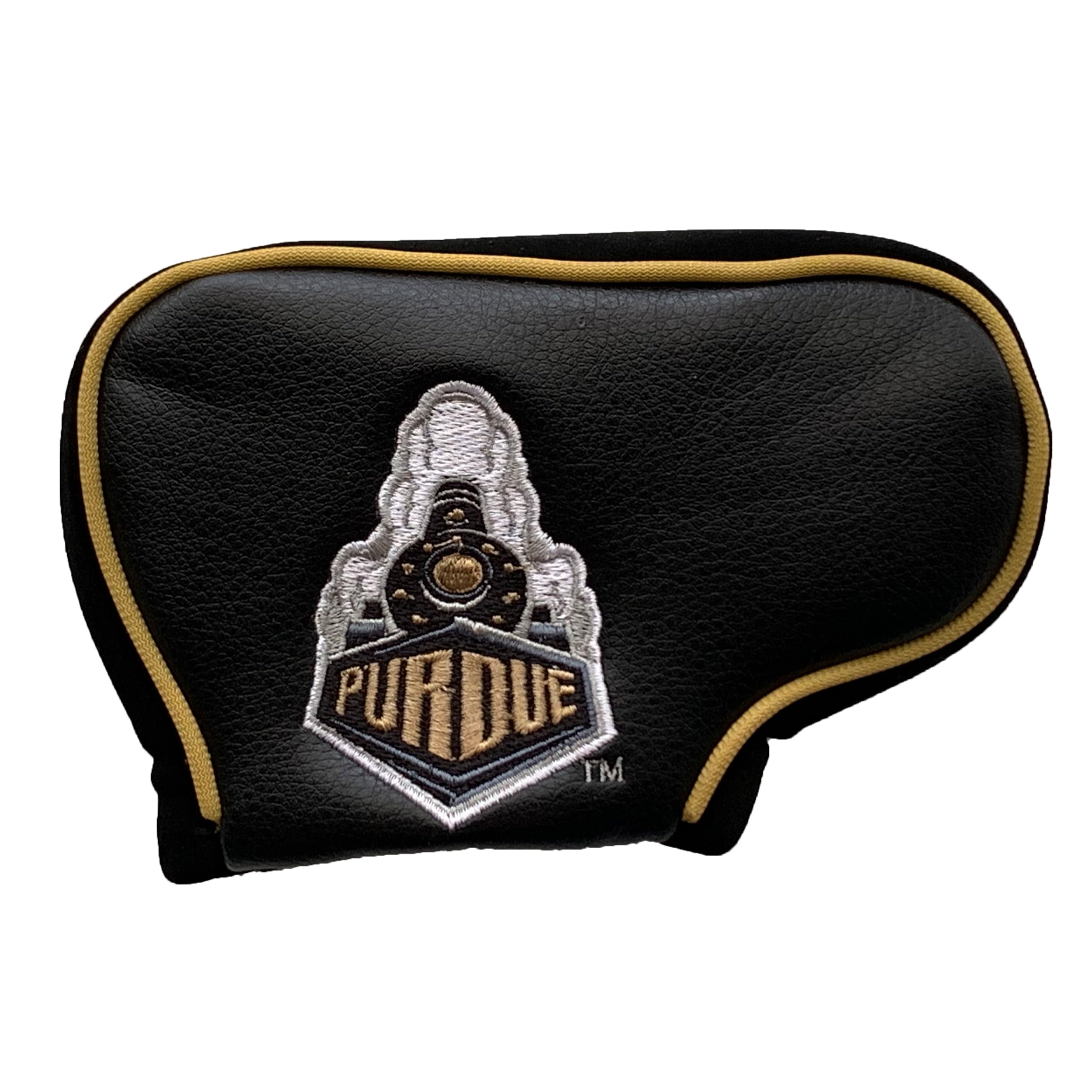 Team Golf NCAA Golf Club Blade Putter Headcover, Fits Most Blade Putters, Scotty Cameron, Taylormade, Odyssey, Titleist, Ping, Callaway, Purdue Boilermakers