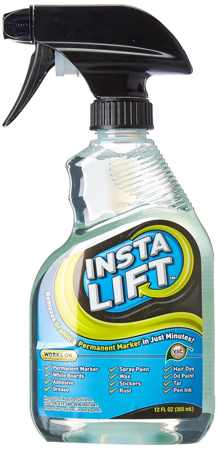 Insta Lift QEPIL12OZSBBX Adhesive Paint Marker Remover and Cleaner, 12
