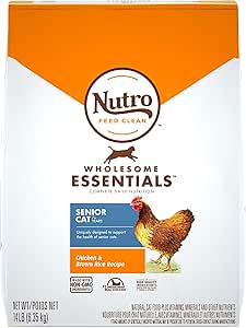 Nutro Wholesome Essentials Adult &amp; Senior Dry Cat Food, Chicken