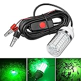12V 10W LED Submersible Fishing Light, Underwater