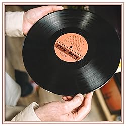 eletecpro 12.5x12.5 Aluminum Record Frame with