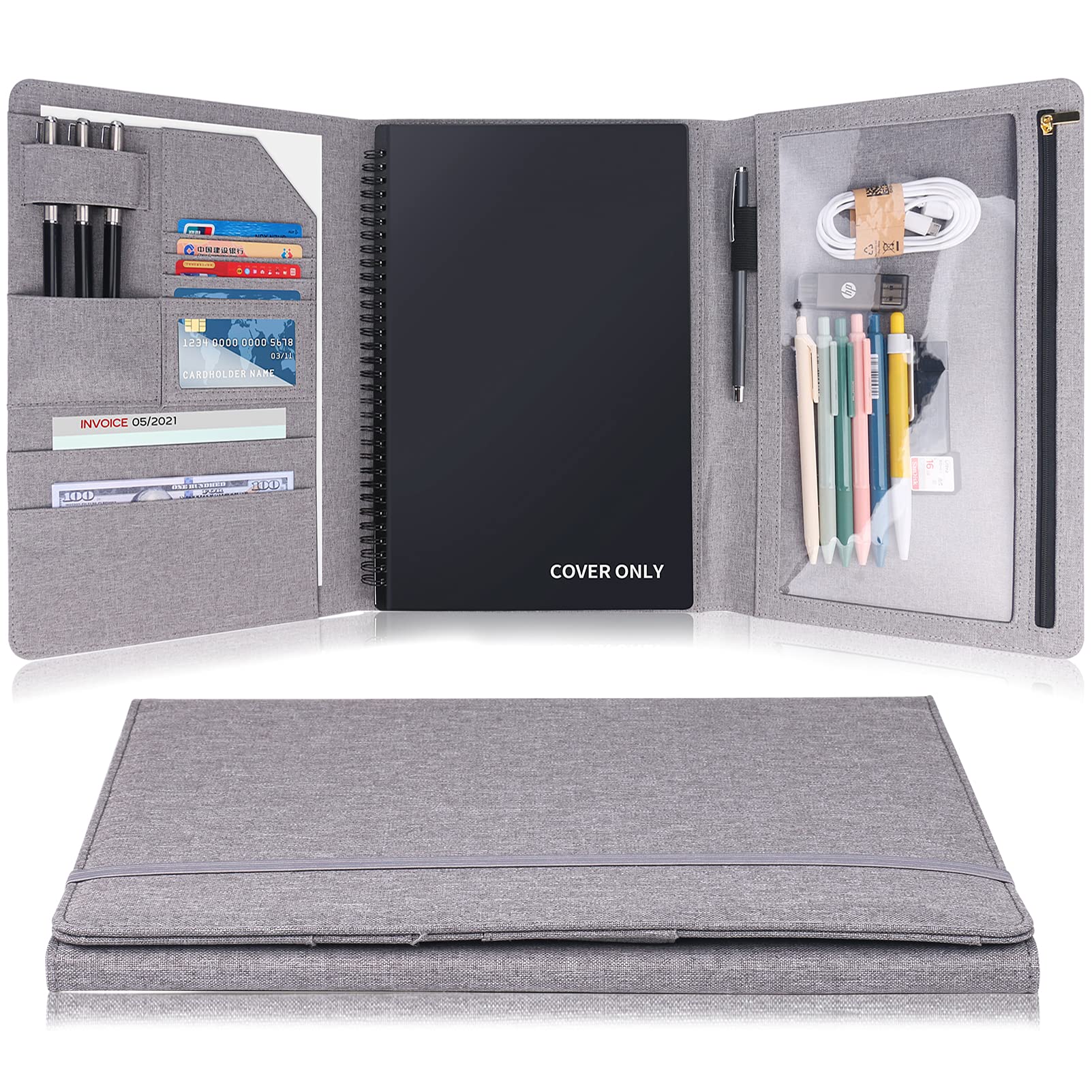 Mua Trifold Cover for Rocketbook Fusion, Panda, Everlast, Letter Size ...