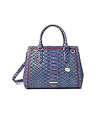 BRAHMIN Vanzant Small Finley Satchel Vista Blue One