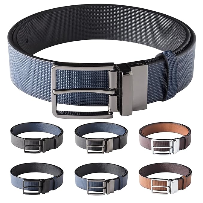 cecilia&bens Herren-Gürtel | breiter Wendegürtel | Edles Design - ideal für Jeans