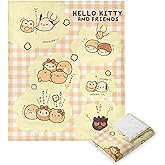 NORTHWEST Sanrio Hello Kitty & Friends, The Bakery, Silk Touch Throw 40 x 50 Inches