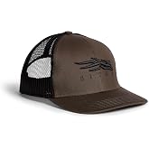 SITKA Mid Pro Trucker Hat | Adjustable Outdoor Hunting Fishing Snap Back Hat for Men